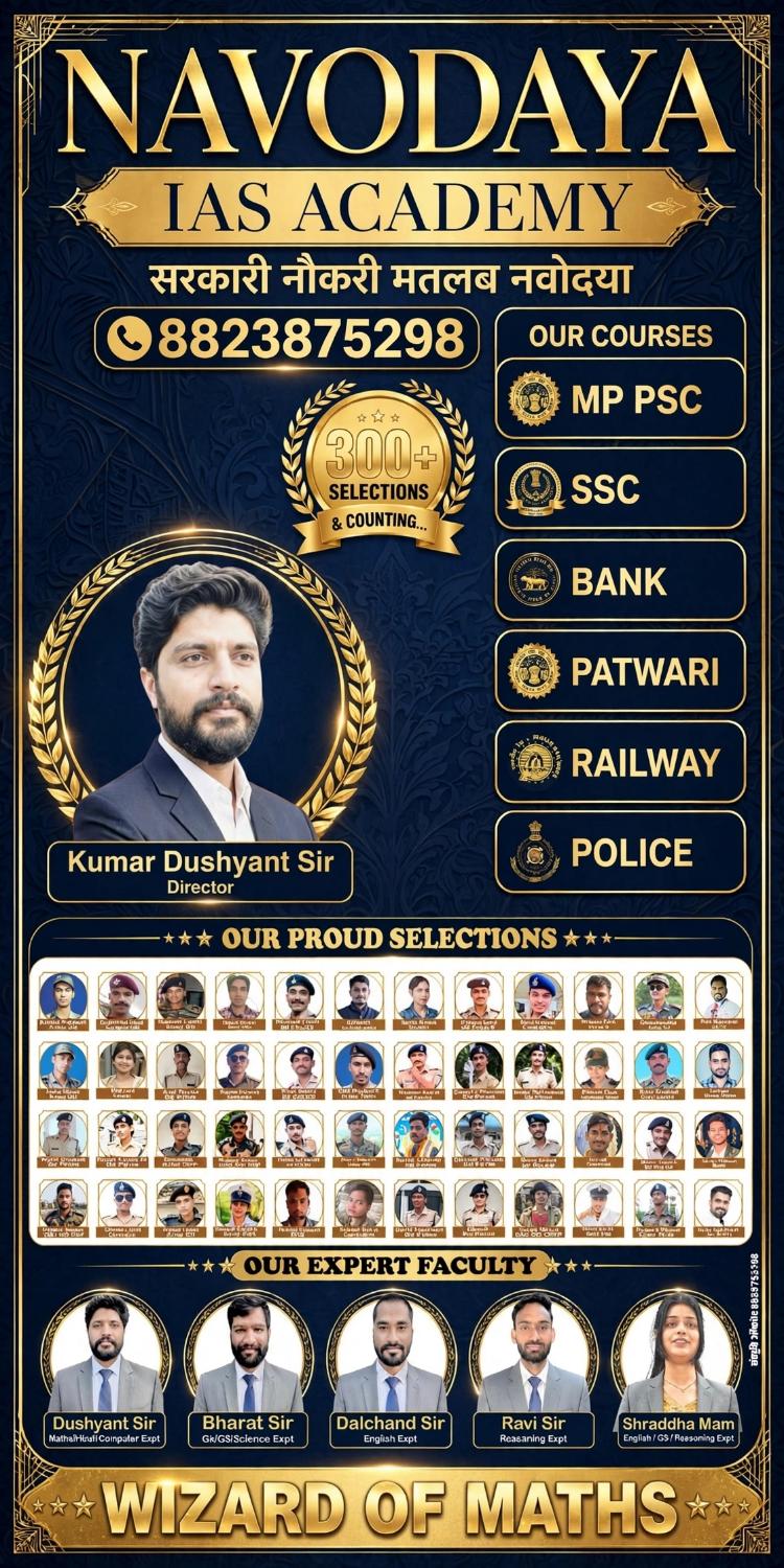 Navodaya IAS Academy - Kumar Dushyant Sir